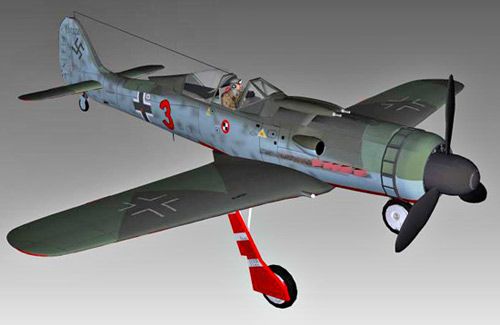 Fw190 Jagdverband 44 3d model