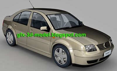 Volkswagen Bora 3d model