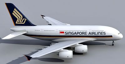 Airbus A380 3d model