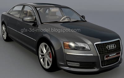 Audi A8 3d model