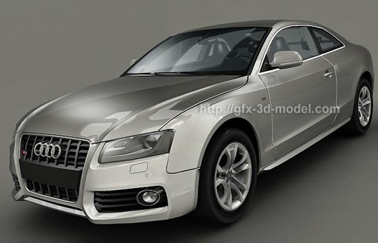 Audi S5 3d model