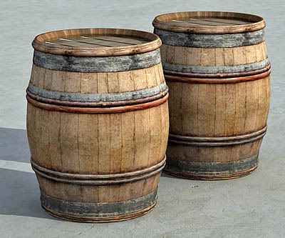 Wooden Barrel