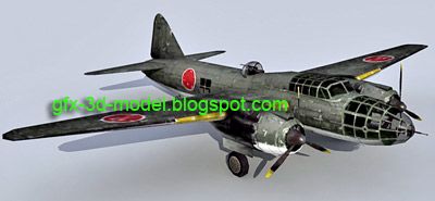Mitsubishi G4M2A Betty – Aircraft model