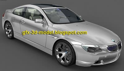 BMW 645Ci 3d model