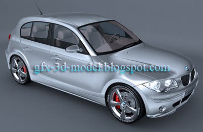 3d модель бмв