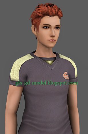 Male 3d model