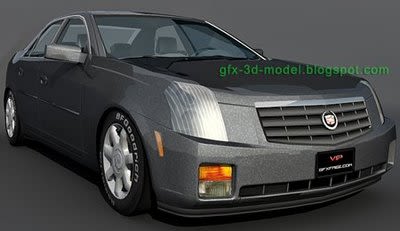 Cadillac CTS 3d model
