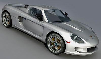 Porsche Carrera GT 3d model