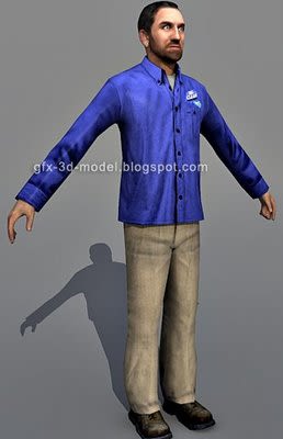3d character model