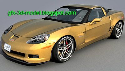 Corvette Z06 3d model