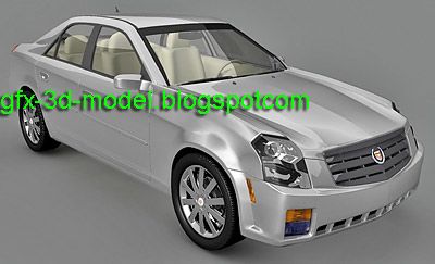 Cadillac CTS 3d model