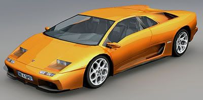 Lamborghini Diablo 3d model