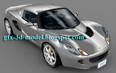 Lotus Elise 3d car model