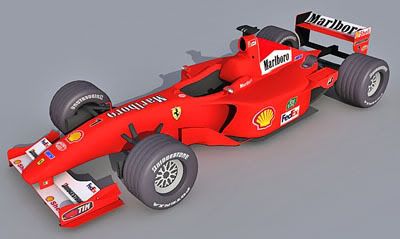 Ferrari F1 3d model