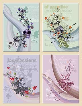 Floral Design Vectors – Pack 1