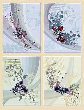 Floral Design Vectors Pack 2