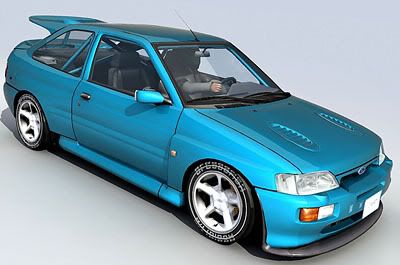 Ford RS Cosworth 3d model