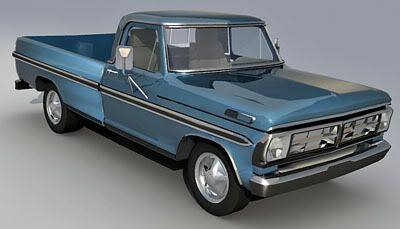Ford Pickup 3d model