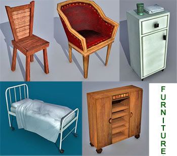 Lowpoly_Furnitures