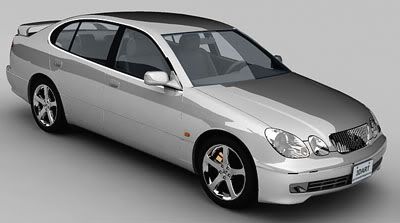Lexus GS300 3d model