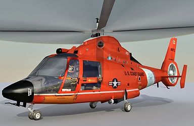 HH 65 Dolphin Coast Guard