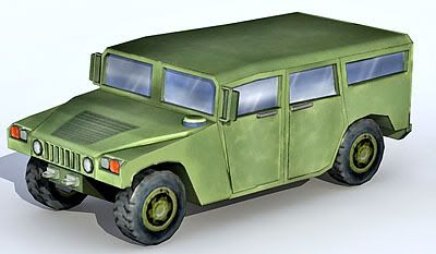 Lowpoly Hummer