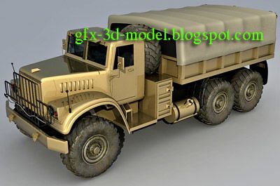 Kraz Truck model