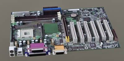 Motherboard 3d model