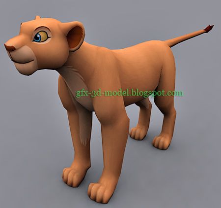 Nala 3d model