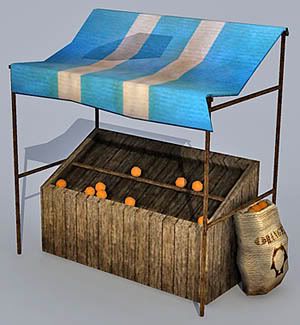 Orange shop