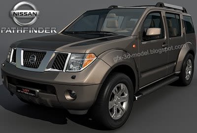 Nissan Pathfinder 3d model