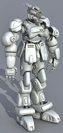Lowpoly Robot