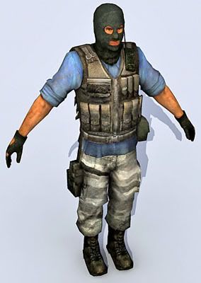 Soldier 11 3d character model