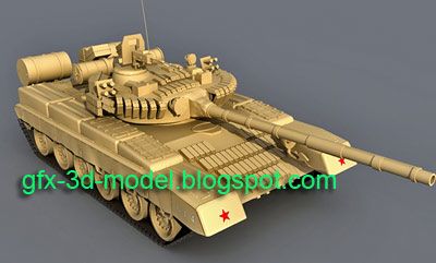 T80 tank model