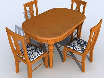 Table and Chair