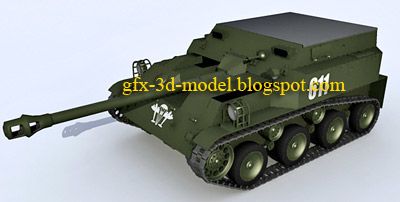 ASU 57 TANK model