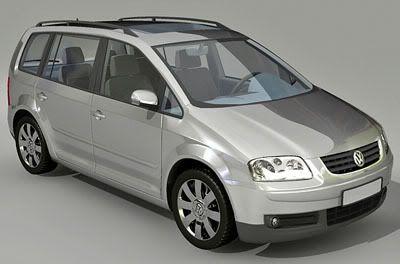 Volkswagen Touran 3d model