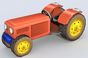 Tractor – Lowpoly