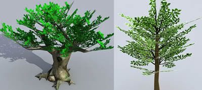 Lowpoly Trees