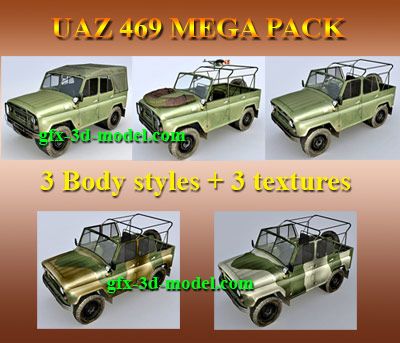UAZ 469 Mega Pack