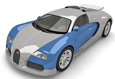 Bugatti Veyron 3d model