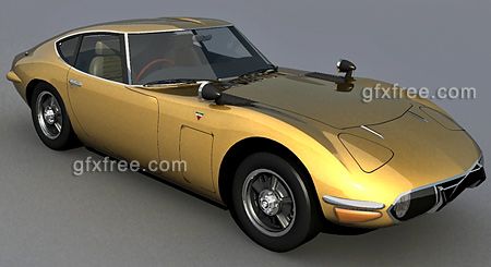 Toyota 2000 GT 3d model