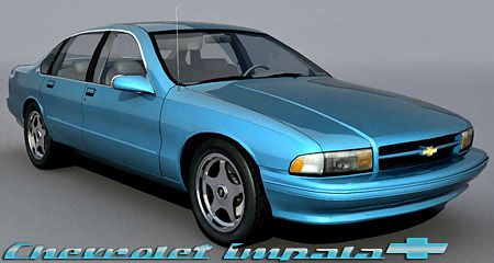 Chevrolet Impala 1995 3d model