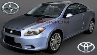 Scion tC 3d model