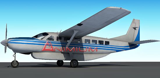 Cessna Grand Caravan 208 3d model