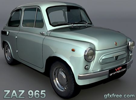 ZAZ 965 3d model