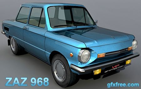 ZAZ 968 3d model