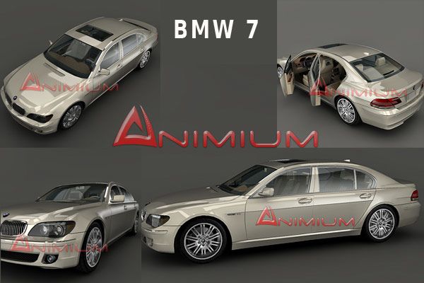 BMW 7 3d model