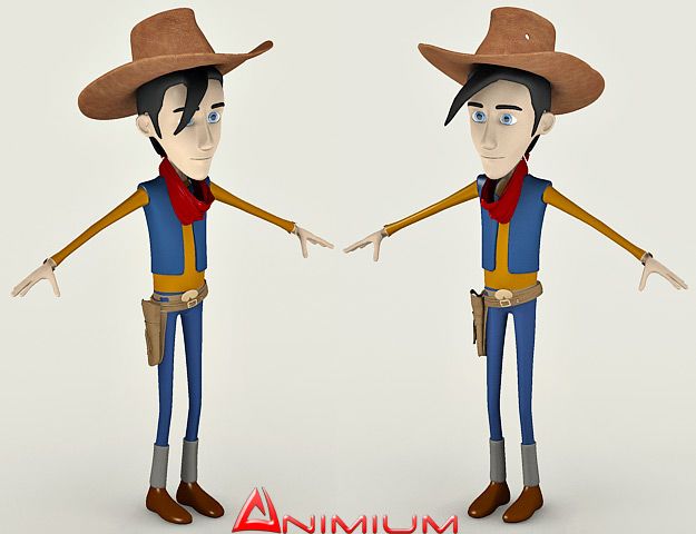 Luke 3D Character