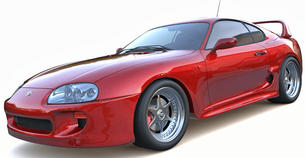 Toyota Supra 3d model